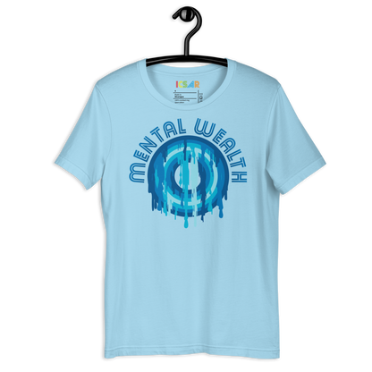 ICSAR:  Unisex T-Shirt "Mental Wealth" -- Mental Health, Unisex
