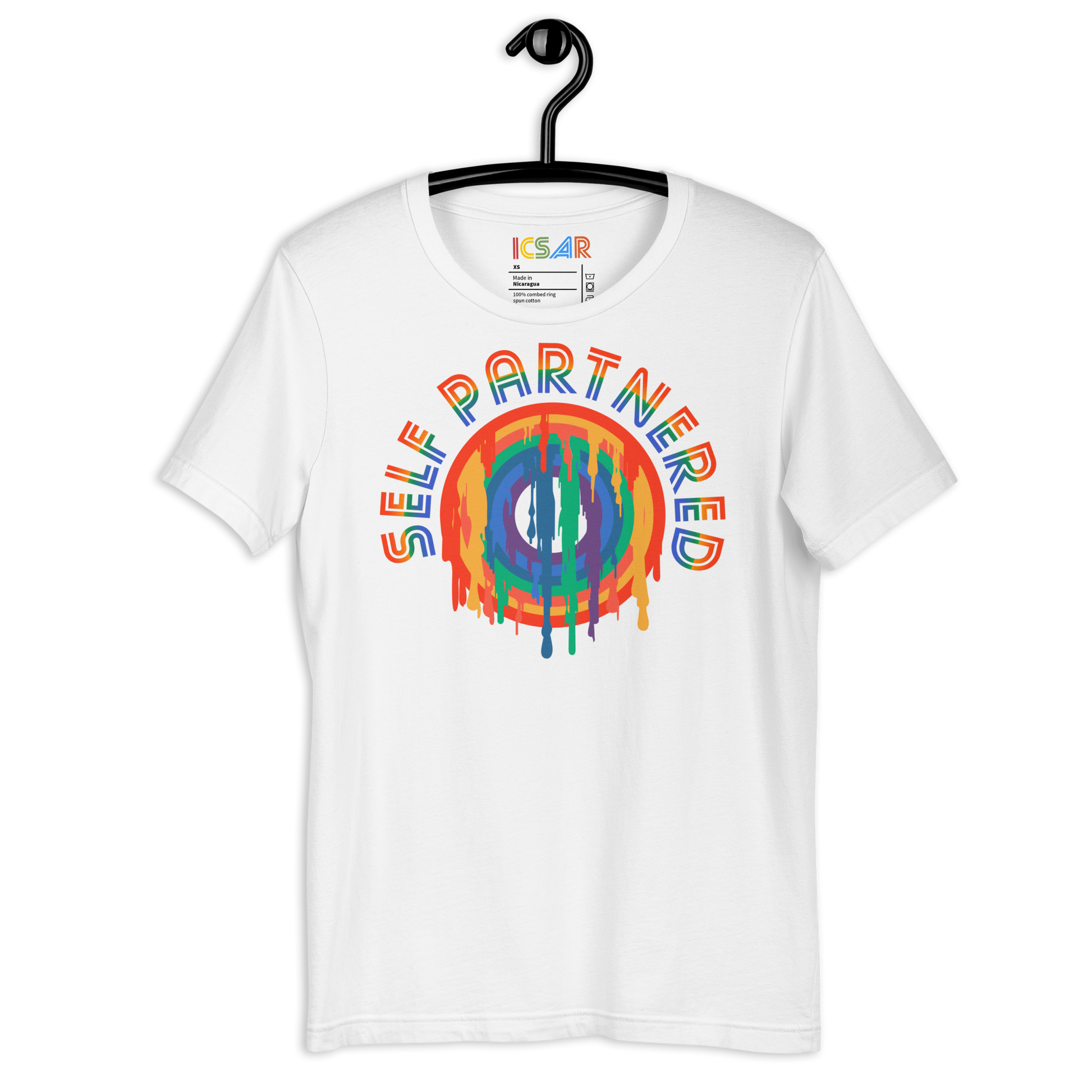 ICSAR:  Unisex T-Shirt "Self Partnered" -- Fun Ones, Unisex