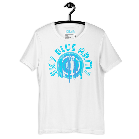 ICSAR:  Unisex T-Shirt "Sky Blue Army" -- Fun Ones, Unisex